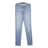 LEVI'S Slight Curve Mid Rise Skinny Womens Jeans Blue Slim Denim Light W27 L34
