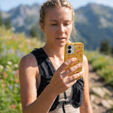 Honey Cute Catch iPhone 15 Pro Case - Lifestyle photo showing phone case in use