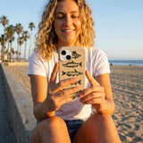 London Fog Catch of the Day iPhone 14 Case - Lifestyle photo showing phone case in use