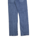 WRANGLER Mens Regular Fit Blue Cotton Denim Jeans W29 L32 Classic Zip Closure