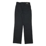 VERSACE JEANS COUTURE Womens Black Regular Straight Denim W26 L29 Zip Cotton