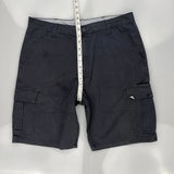 Wrangler Cargo Shorts - 35W 11L Grey Cotton