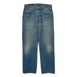 501 Levis Jeans - 31W 29L Blue Cotton