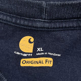Carhartt T-Shirt - XL Navy Cotton
