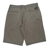 Dickies Shorts - 36W 11L Grey Cotton Blend
