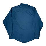 Dickies Shirt - XL Blue Cotton Blend
