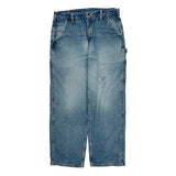 Carhartt Carpenter Jeans - 32W 32L Blue Cotton