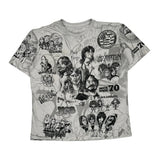 Rock Bands Marrockus Band T-Shirt - XL Grey Cotton