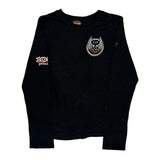 100Th Anniversary Harley Davidson Graphic Long Sleeve T-Shirt - Large Black Cotton