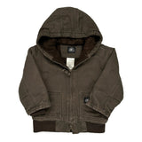 Age 4 Key Jacket - XS Brown Cotton