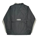 Nike Windbreaker - Large Black Polyester