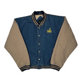 An Encore Network Starz Varsity Jacket - XL Beige Denim
