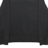 CHAMPION Mens Black Crew Neck M Cotton Logo Sweatshirt Casual Pullover
