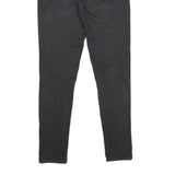 LEVI'S 711 Skinny Womens Jeans Black Slim Denim Raw W27 L32 Stretch Comfort