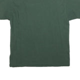 CHAMPION Mens Green Wayne State Graphic T-Shirt L Short Sleeve Crew Neck
