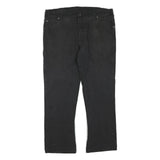 DICKIES Mens Regular Black Denim Cotton Blend Jeans W40 L30 Workwear Casual