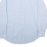 NAUTICA Mens Blue L Cotton Classic Fit Long Sleeve Shirt Casual