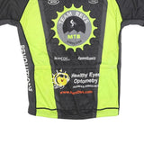 VOLER Mens Black & Yellow Cycling T-Shirt XL Short Sleeve Crew Neck USA MTB