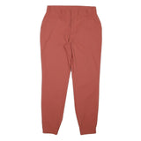 COLUMBIA Womens Relaxed Red Polyester Blend Zip Trousers W28 L27 Casual Outdoor