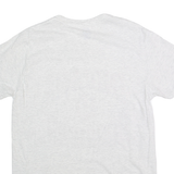 PROEDGE Mens White Indiana Hoosiers Graphic T-Shirt L Short Sleeve Crew Neck