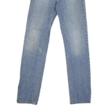 CARHARTT Mens Jeans Blue Regular Straight Denim Light W32 L33 Durable Casual