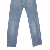 CARHARTT Mens Jeans Blue Regular Straight Denim Light W32 L33 Durable Casual