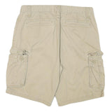 NAUTICA Mens Shorts Beige Casual Cargo Size L W36 Cotton Blend Summer