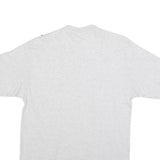 Mens Grey Lost Hit Graphic T-Shirt M Short Sleeve Crew Neck Cotton Blend