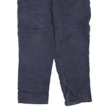 CARHARTT Mens Regular Fit Navy Blue Cotton Blend Regular Leg Denim Jeans W40 L30