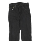 CARHARTT Womens Regular Black Denim Jeans W32 L30 Zip Pockets Casual Workwear