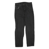 CARHARTT Womens Regular Black Denim Jeans W32 L30 Zip Pockets Casual Workwear