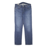 LEVI'S Mens Jeans Blue Regular Straight Denim Medium W32 L30 Classic Zip Cotton