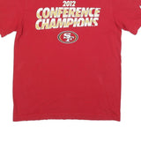 NIKE Mens Red 2012 Conference Champions Graphic T-Shirt M Short Sleeve Crew Neck