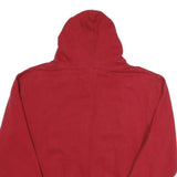 PRESSBOX Mens Red Indiana Hoosiers Pullover Hoodie L Cotton Blend