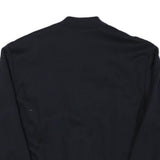 GARANTI Mens Black Button Jacket L Polyester Blend Plain Button Closure
