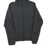 NIKE Mens Black Pullover Hoodie XS Lightweight Zip-Up Sports Sweatshirt
