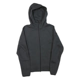 NIKE Mens Black Pullover Hoodie XS Lightweight Zip-Up Sports Sweatshirt