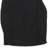 GERARD DAREL Womens Black Cotton Blend Basic Top Long Sleeve Round Neck S