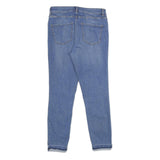 MASSIMO DUTTI Womens Jeans Blue Regular Skinny Denim Light W28 L28 Stylish