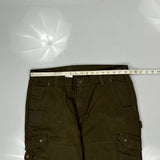 Carhartt Cargo Trousers - 37W 30L Brown Cotton