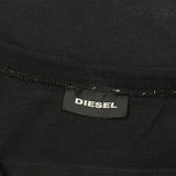 Diesel T-Shirt - Small Black Cotton