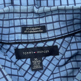 Tommy Hilfiger Checked Shirt - XL Blue Cotton