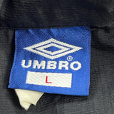 Umbro Oversized Windbreaker - Large Black Nylon
