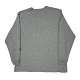 Carhartt Long Sleeve T-Shirt - 2XL Gray Cotton