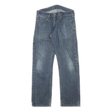 LEVI'S Mens Regular Fit Blue Denim Medium Wash Jeans W30 L30 Classic Zip Pocket