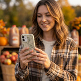 London Fog Golf Course iPhone 14 Case - Lifestyle photo showing phone case in use