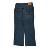 Levis Boot Cut Jeans - 32W 30L Blue Denim