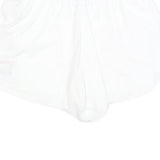 NIKE Womens Shorts White Casual L W30 Activewear Logo Sportswear