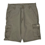 Wrangler Cargo Shorts - 34W 10L Khaki Cotton