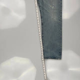 501 Levis Jeans - 32W 30L Light Wash Cotton